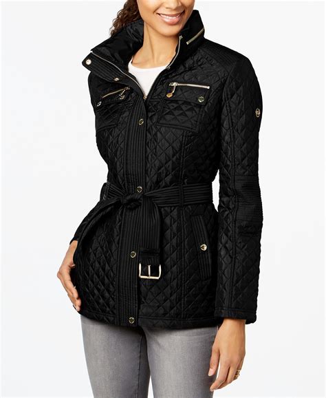 michael kors jacket women long|michael kors women's jackets sale.